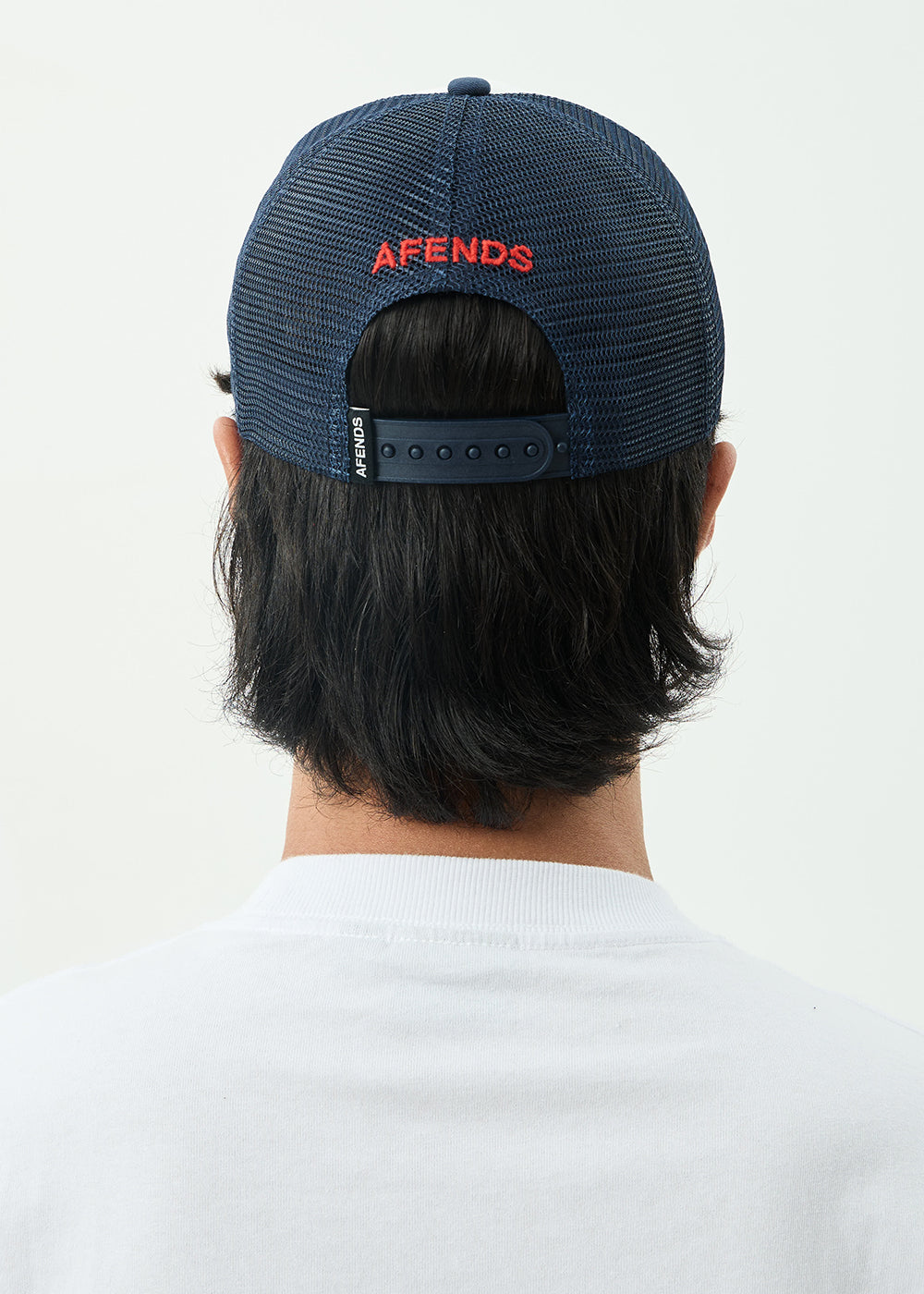 AFENDS Mens Flower Power - Five Panel Cap - Deep Sea