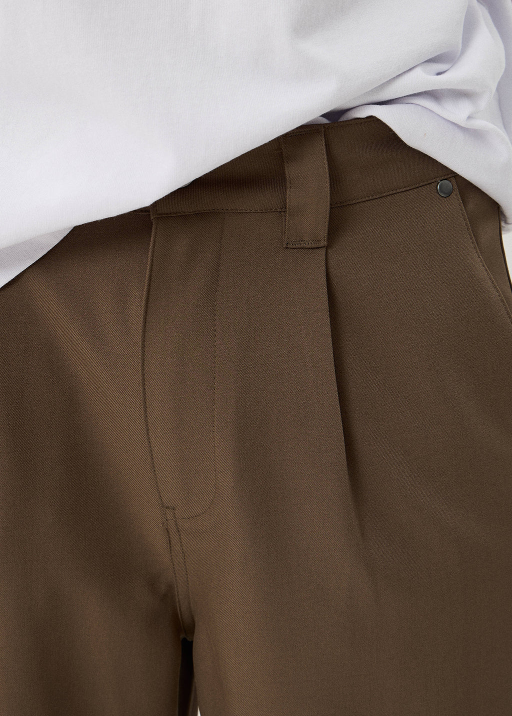 AFENDS Mens Pablo - Baggy Pant - Fossil