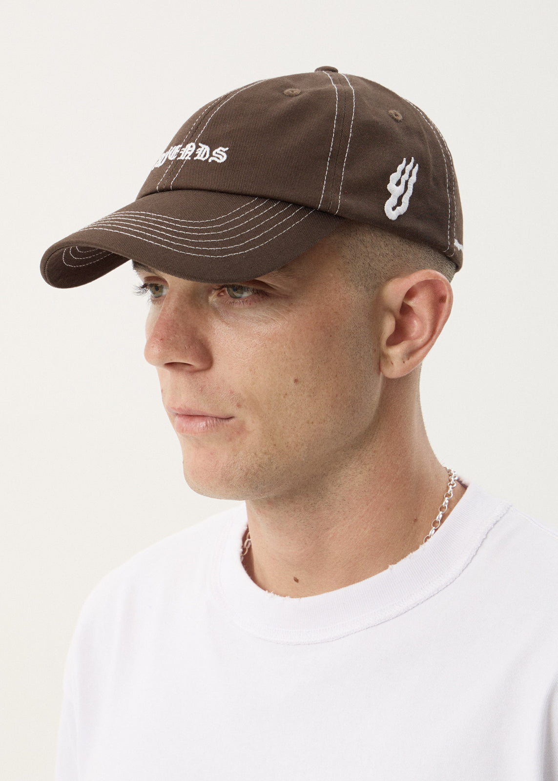 AFENDS Unisex Breathe - Six Panel Cap - Coffee
