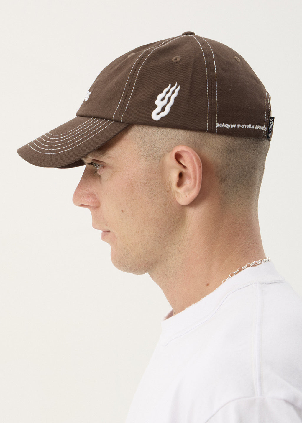 AFENDS Unisex Breathe - Six Panel Cap - Coffee