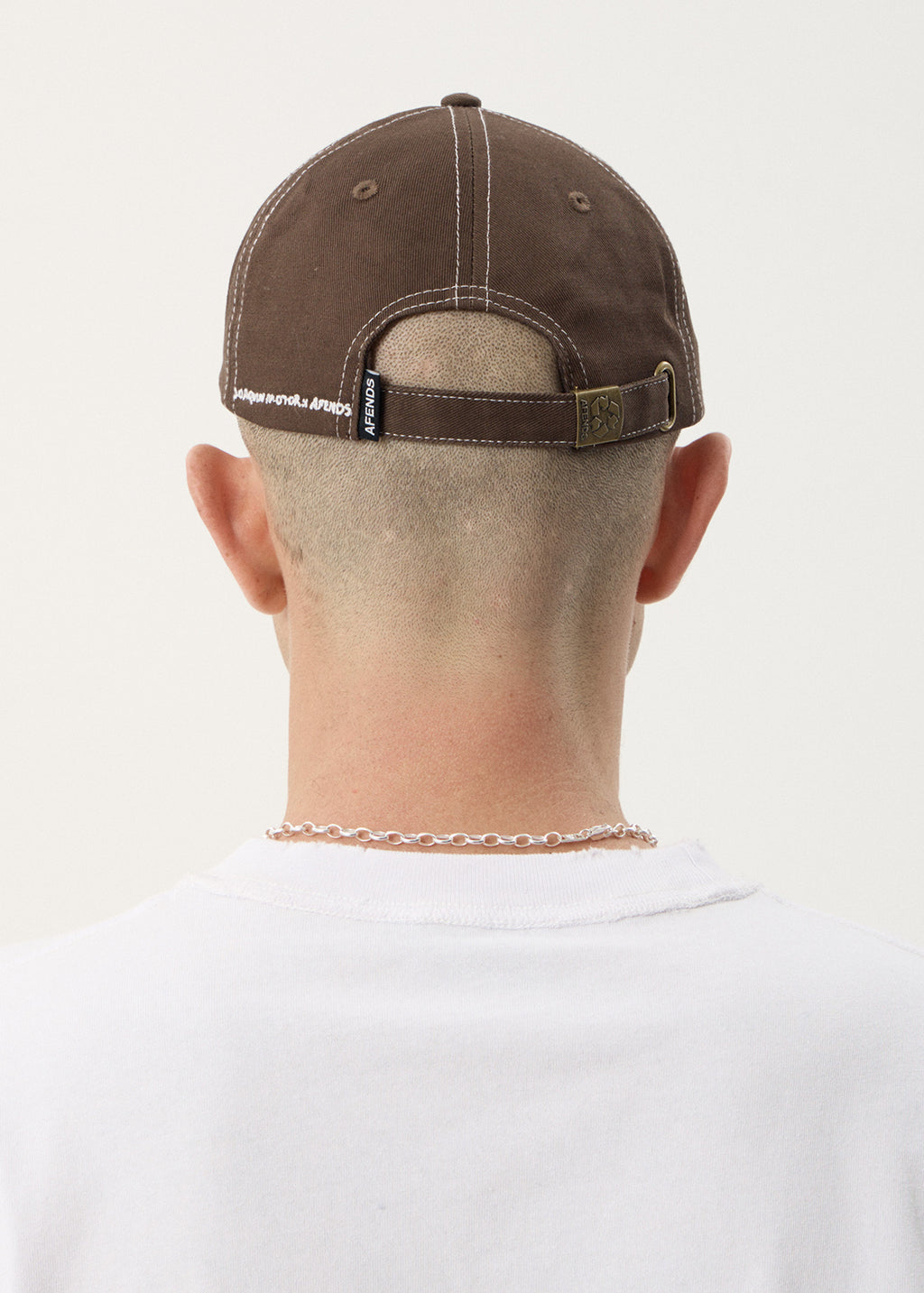 AFENDS Unisex Breathe - Six Panel Cap - Coffee