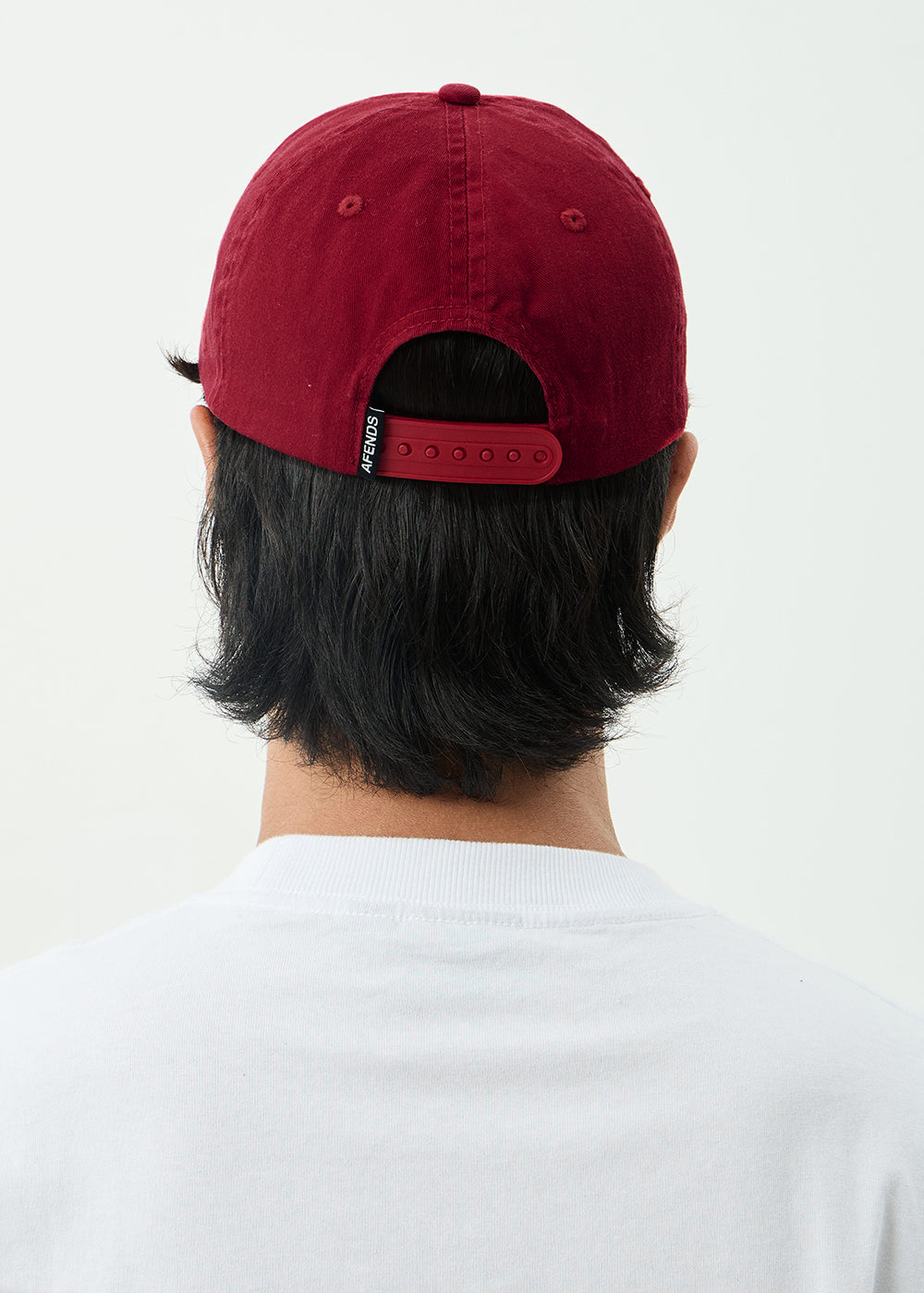 AFENDS Mens Genesis - Six Panel Cap - Vintage Ketchup