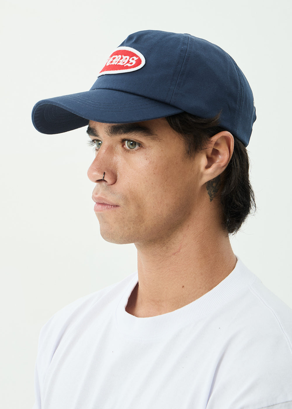 AFENDS Mens Summit - Five Panel Cap - Deep Sea