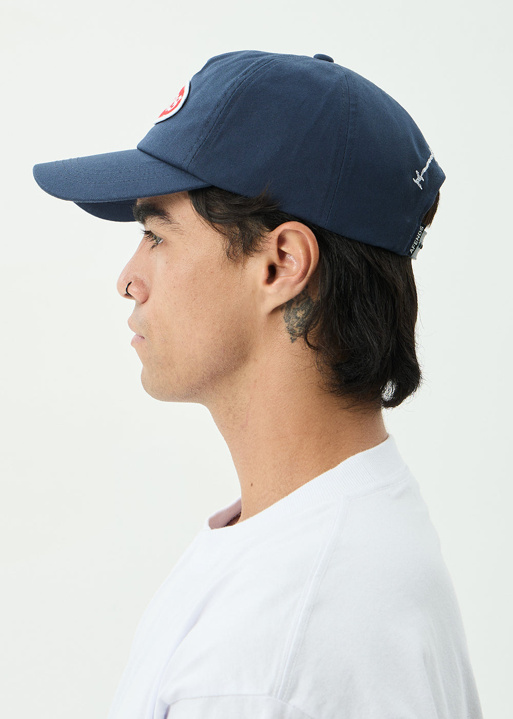 AFENDS Mens Summit - Five Panel Cap - Deep Sea