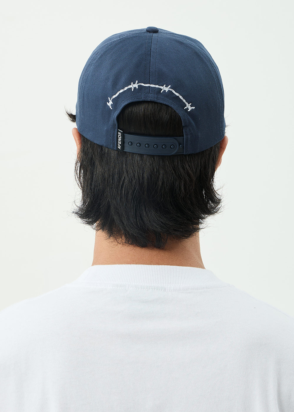 AFENDS Mens Summit - Five Panel Cap - Deep Sea
