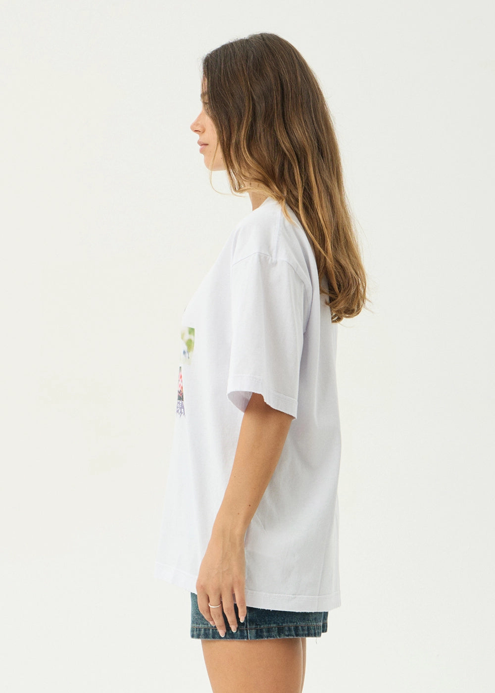 AFENDS Mens Creatures - Boxy Tee - White