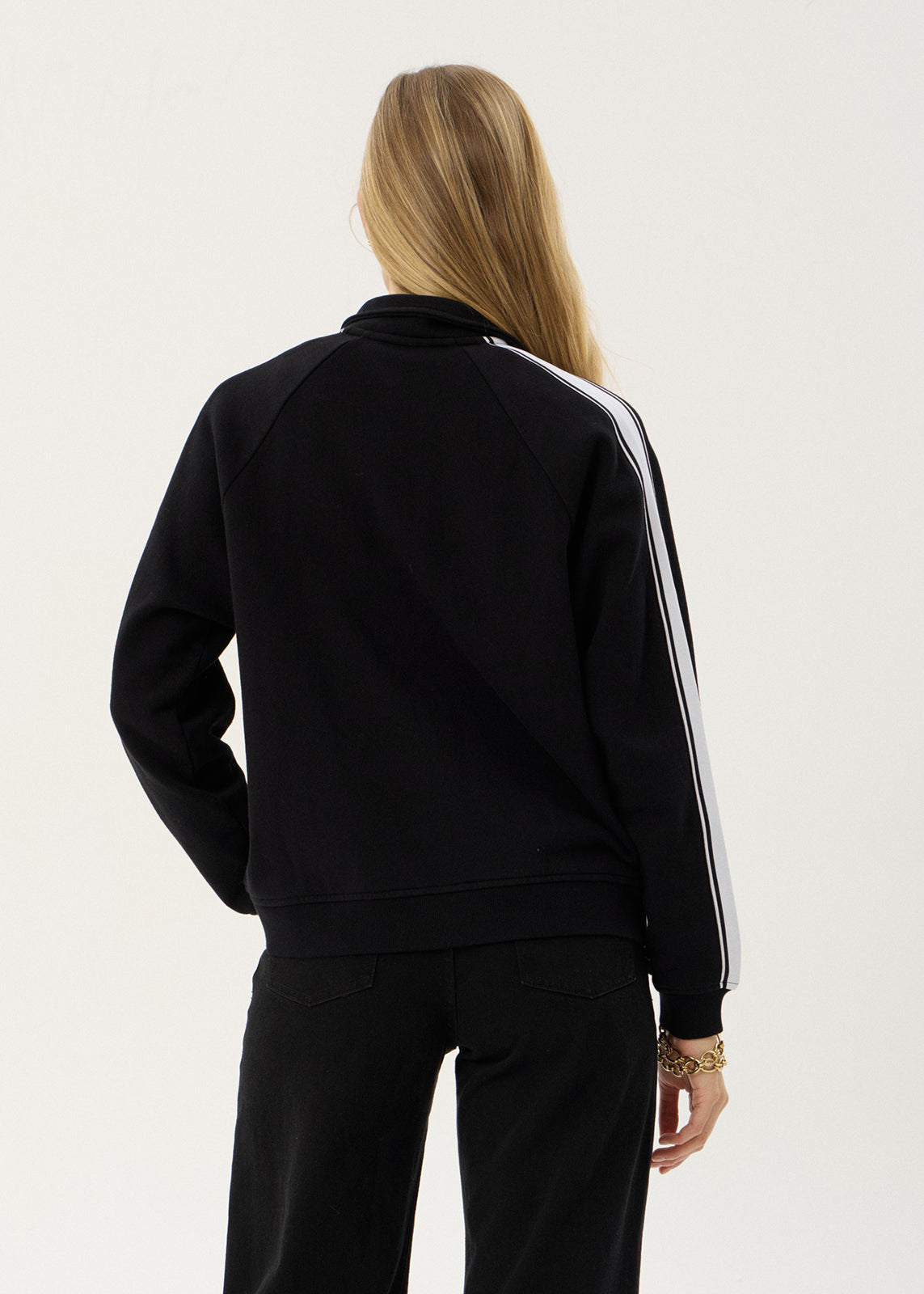 AFENDS Womens Live Now - Track Jacket - Black