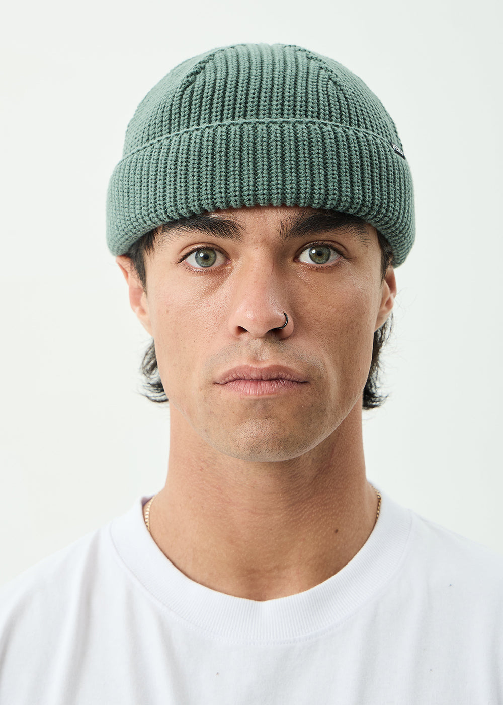 AFENDS Mens Thc - Wharfie Beanie - Sycamore