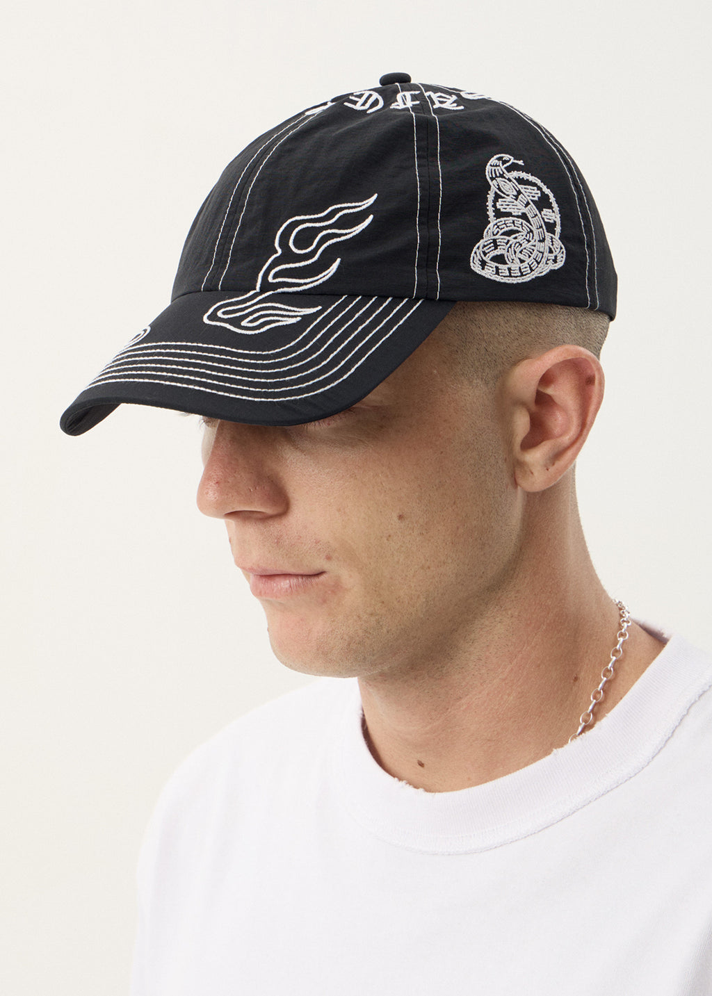 AFENDS Unisex Motor - Six Panel Cap - Black