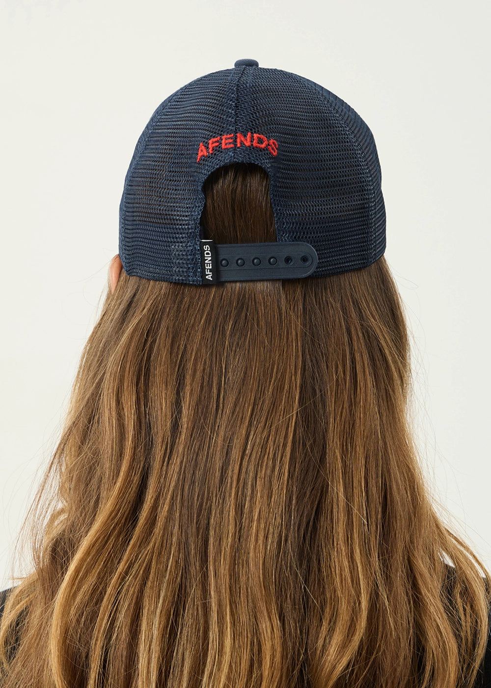 AFENDS Mens Flower Power - Five Panel Cap - Deep Sea