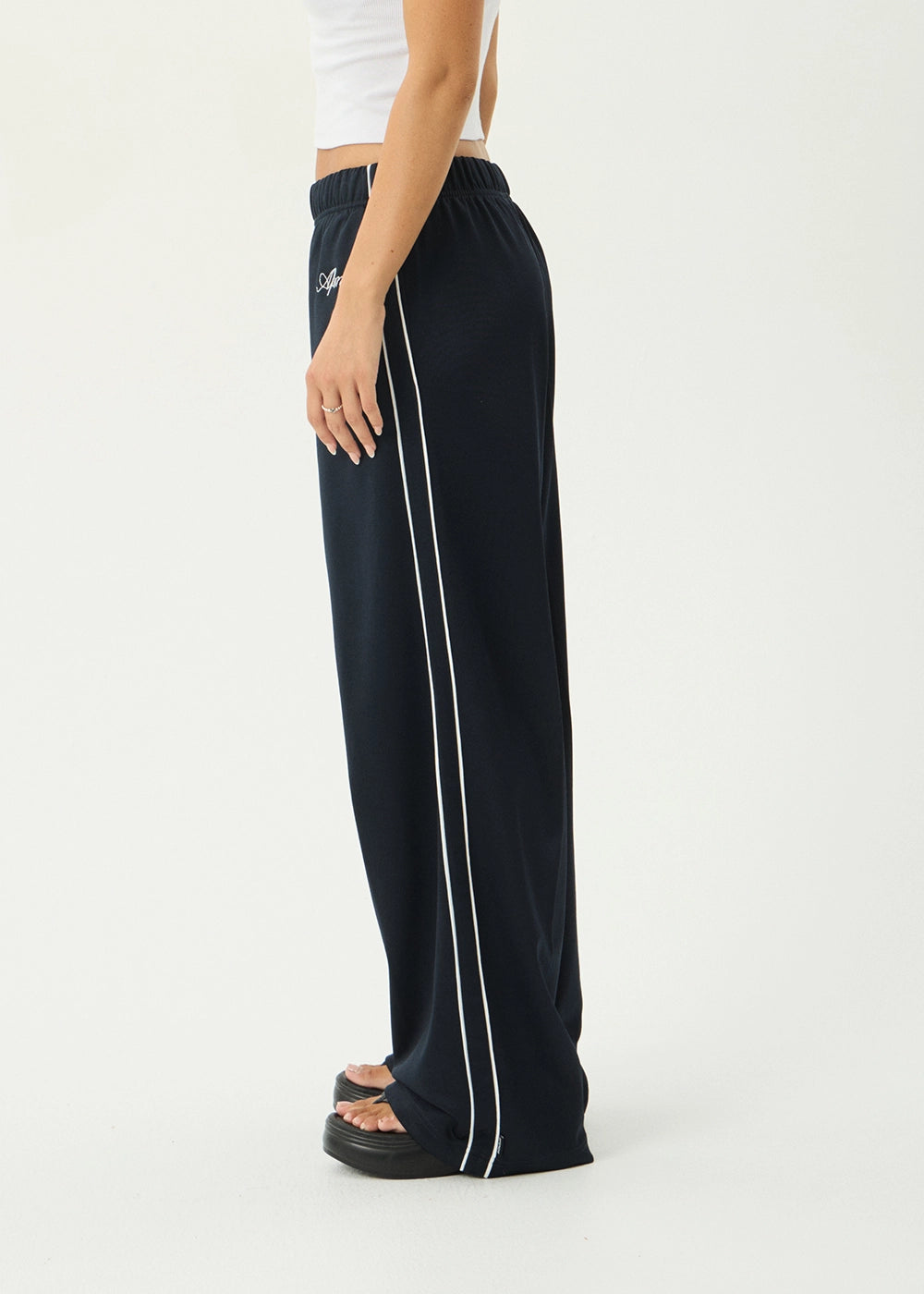 AFENDS Womens Avenue - Track Pant - Navy