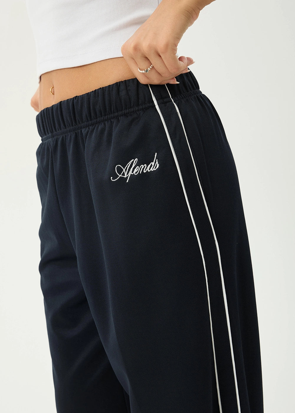 AFENDS Womens Avenue - Track Pant - Navy