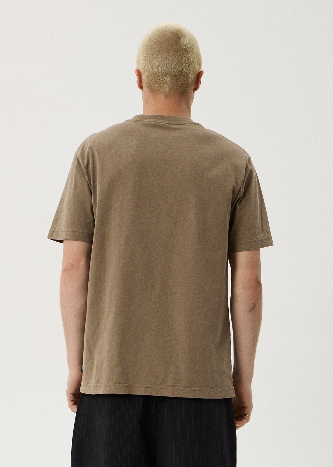 AFENDS Risk - Retro Tee - Vintage Fossil