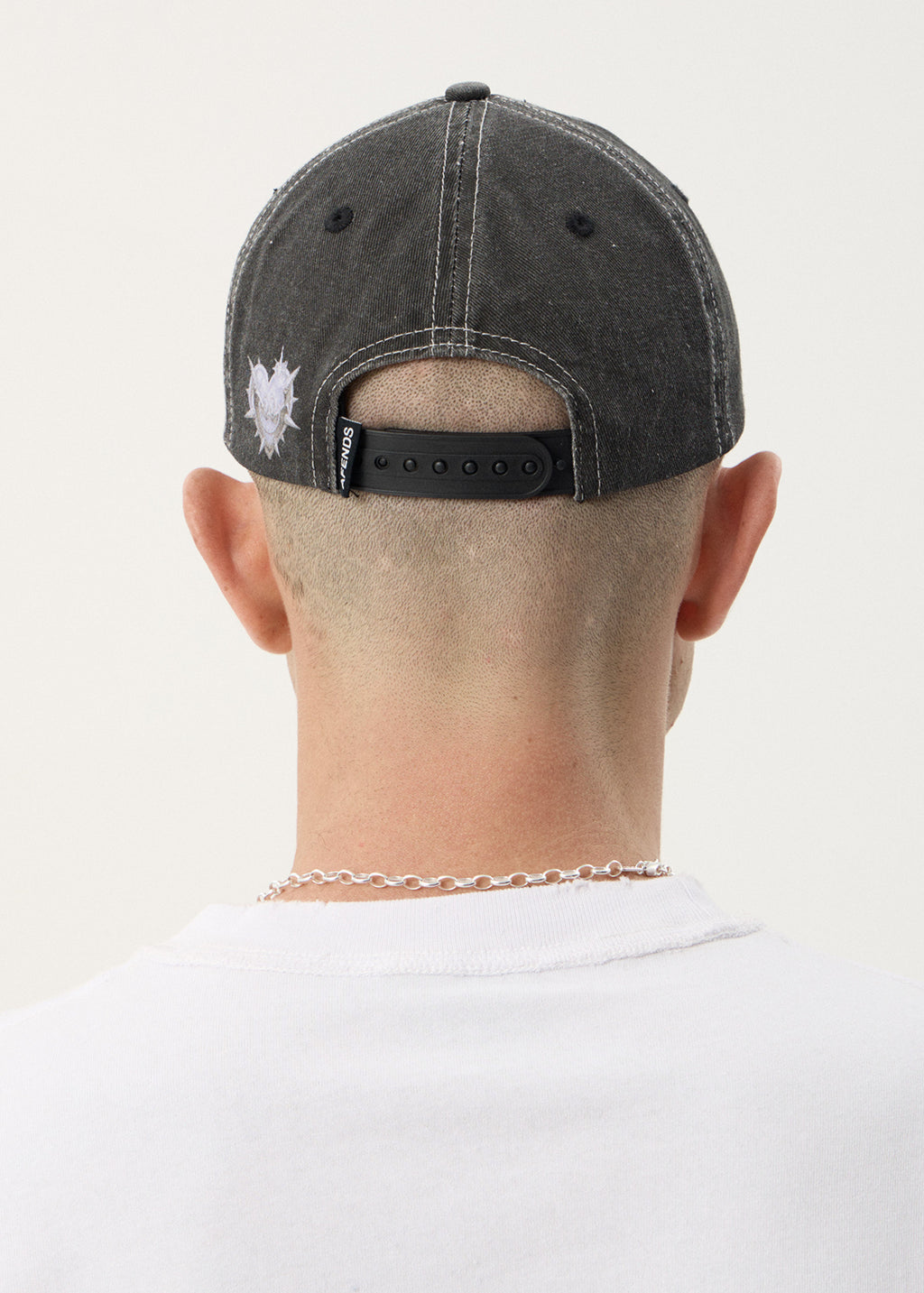 AFENDS Unisex Scorpius - Six Panel Cap - Stone Black