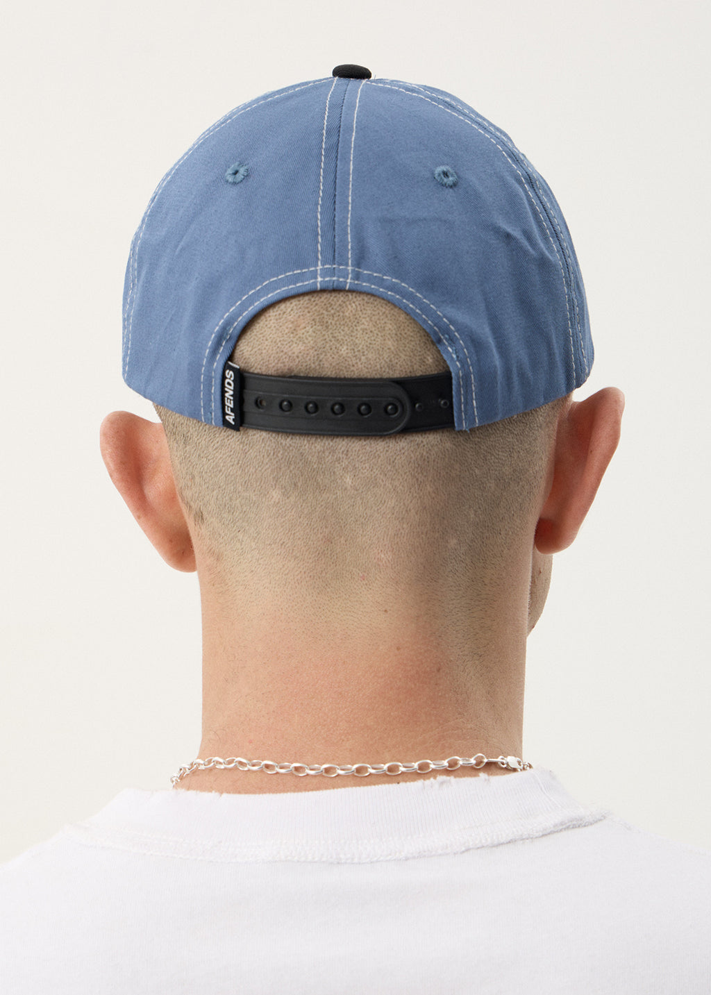 AFENDS Unisex Consider - Six Panel Cap - Slate Blue