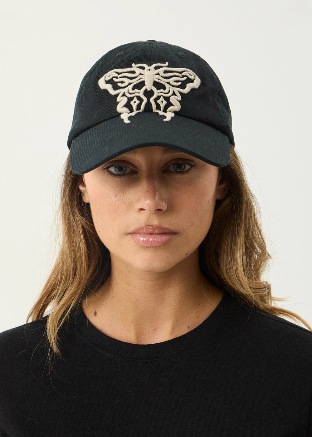 AFENDS Womens Rise - Panelled Cap - Black