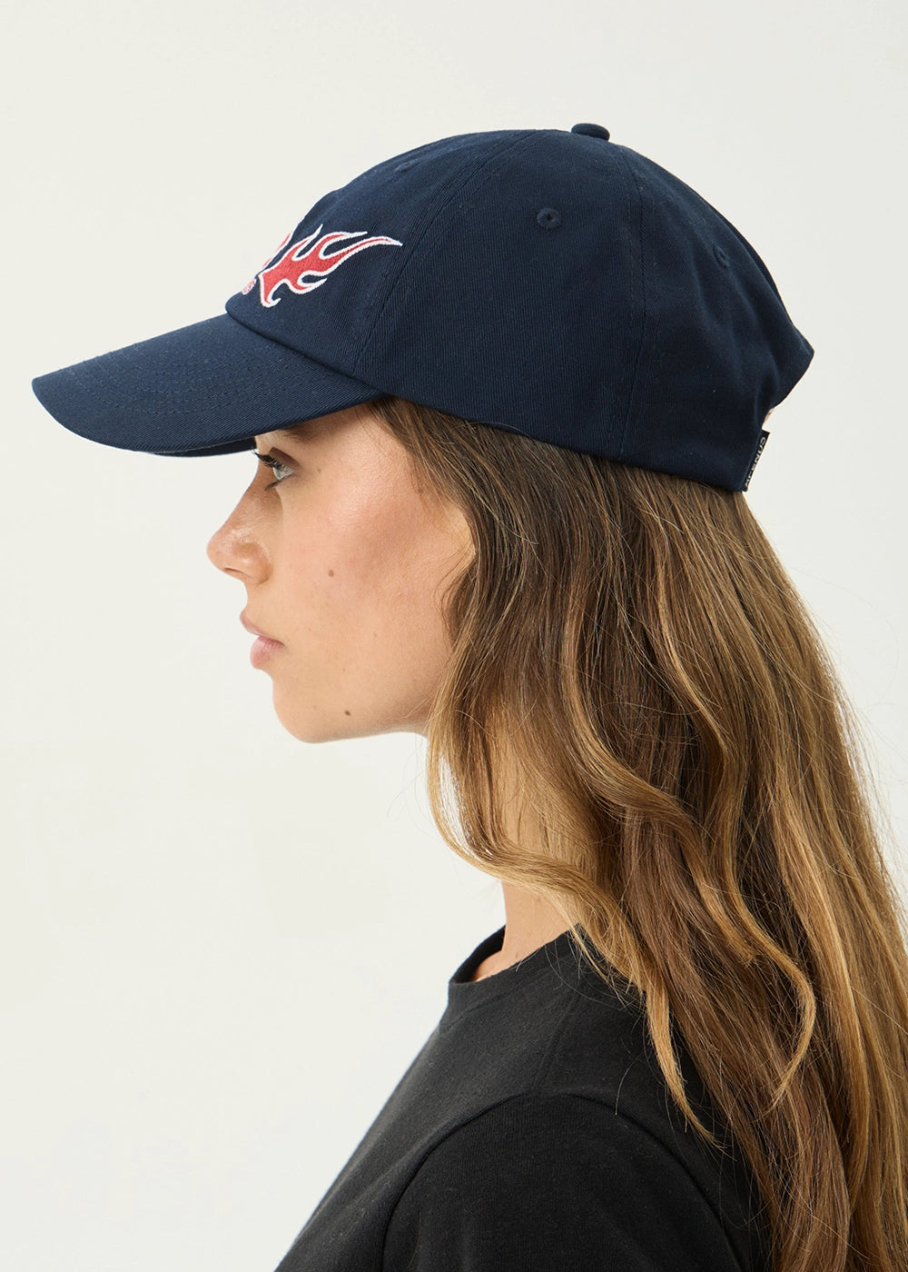 AFENDS Womens Desert Rose - Panelled Cap - Navy