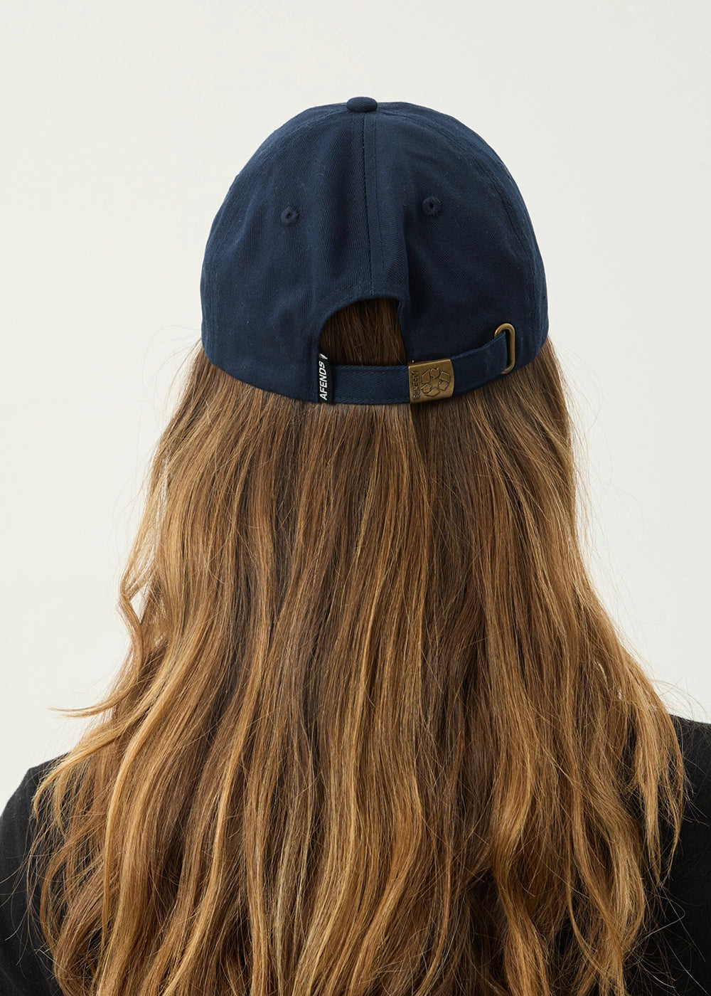 AFENDS Womens Desert Rose - Panelled Cap - Navy
