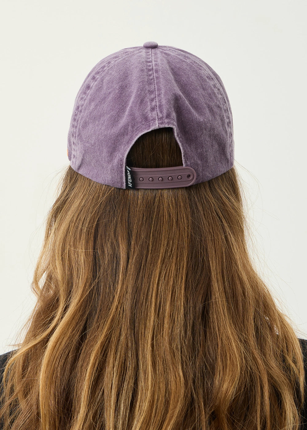 AFENDS Womens Loop State - 5 Panel Cap - Aubergine