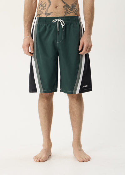 AFENDS Mens Tallows - Swim Short 22" - Pine