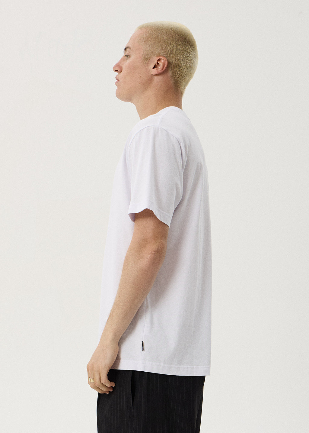 AFENDS Risk - Retro Tee - White