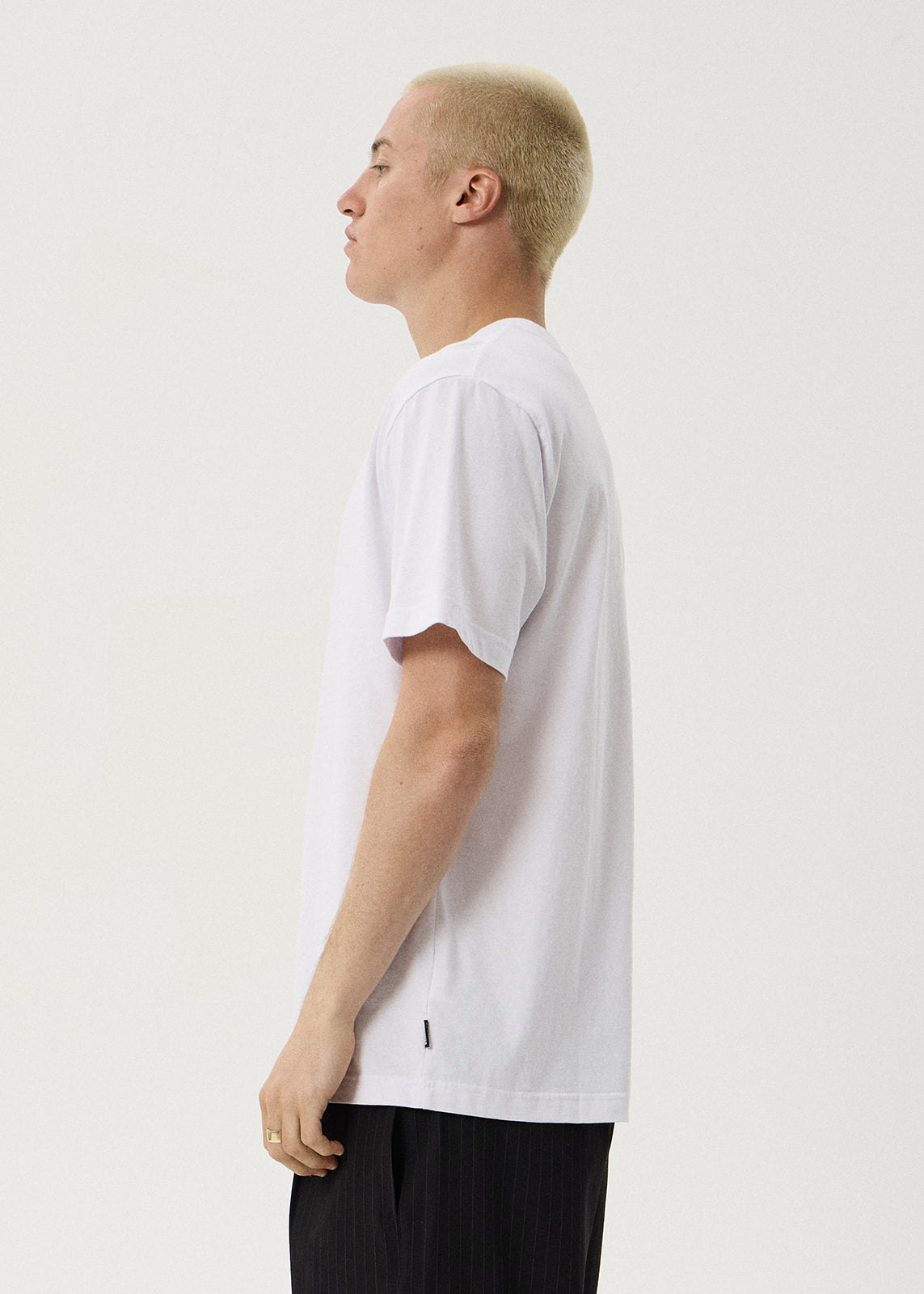 AFENDS Risk - Retro Tee - White