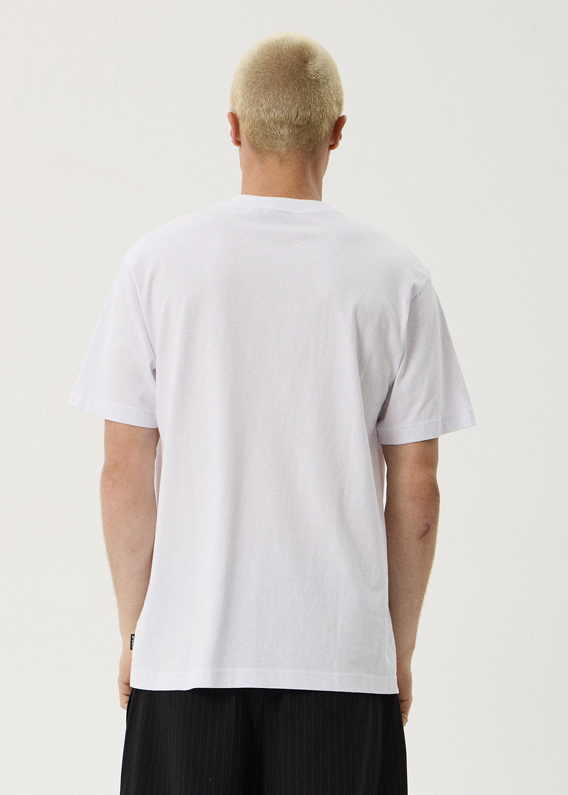 AFENDS Risk - Retro Tee - White