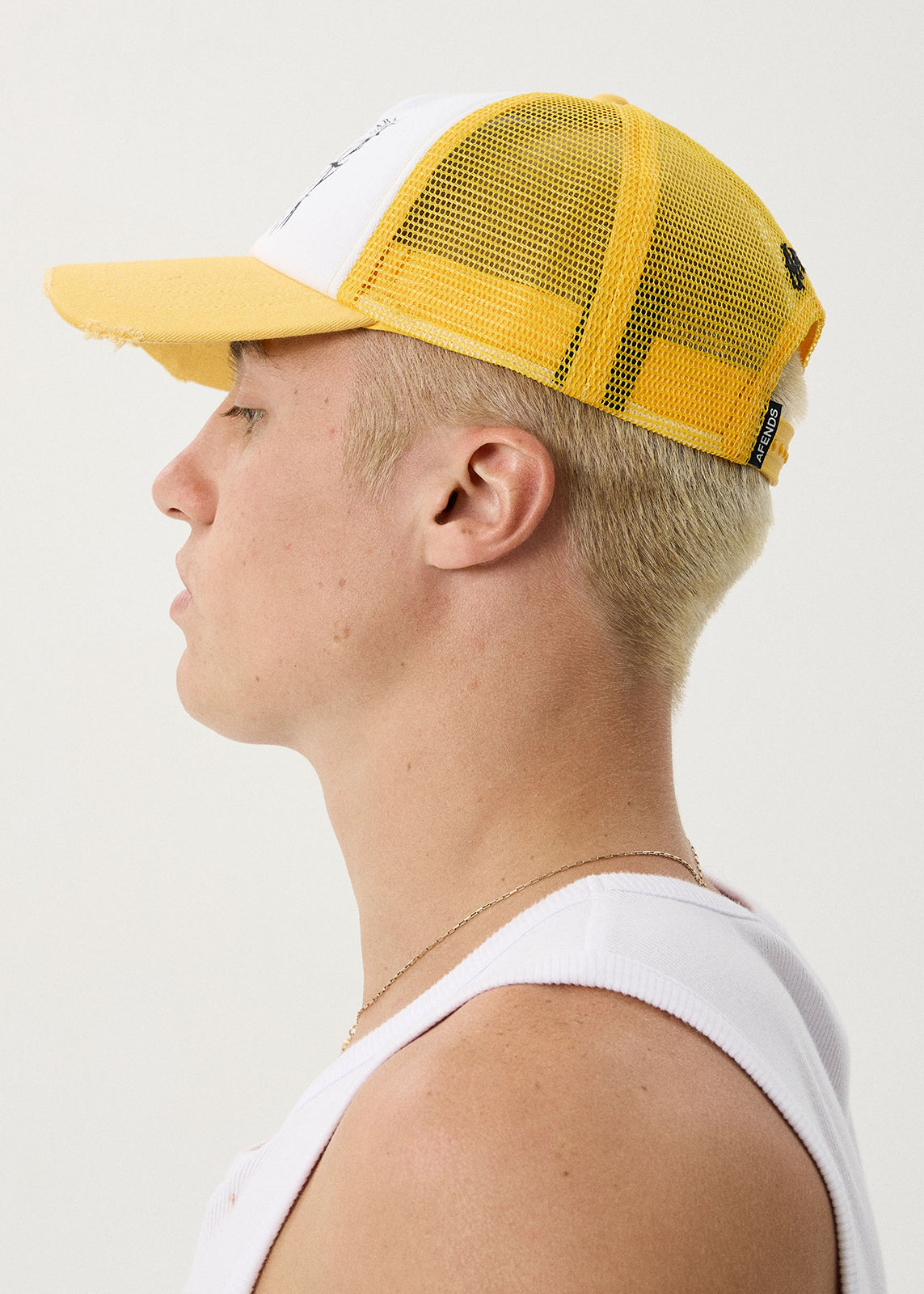 AFENDS Goddess - Trucker Mesh Cap - Mango