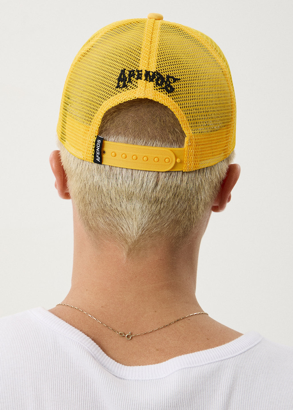 AFENDS Goddess - Trucker Mesh Cap - Mango
