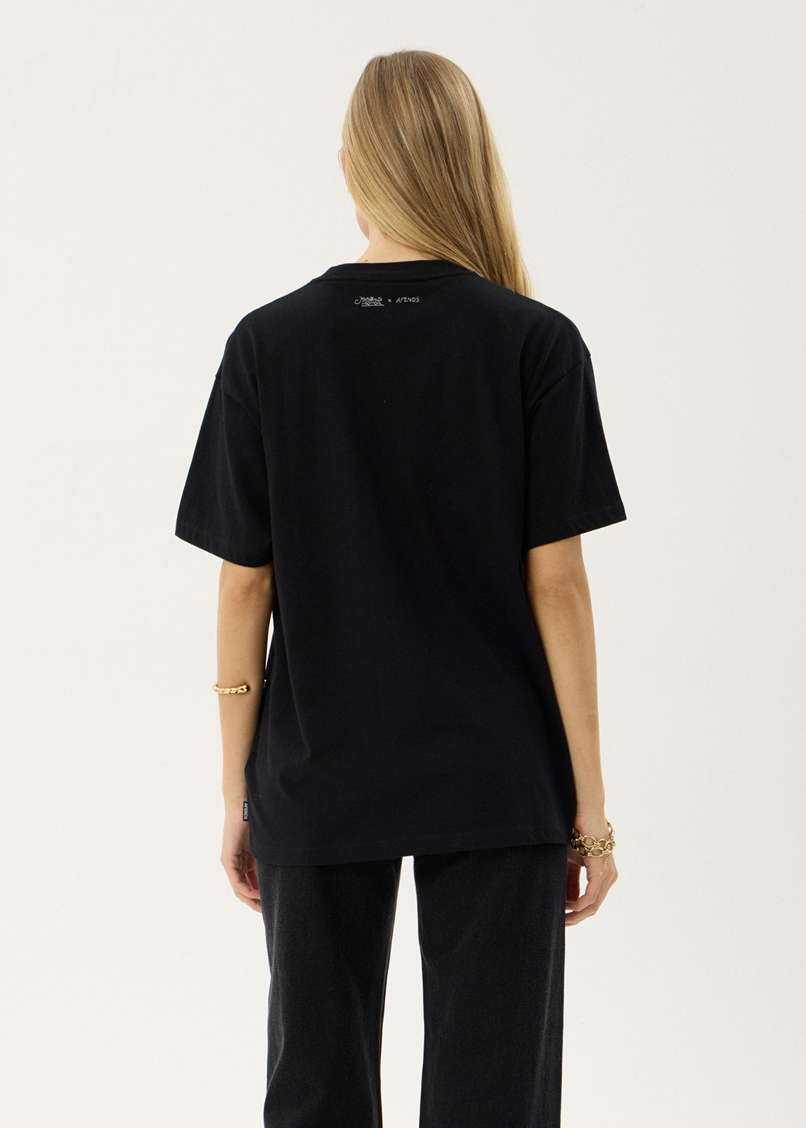 AFENDS Womens Unbound - Oversized Tee - Black