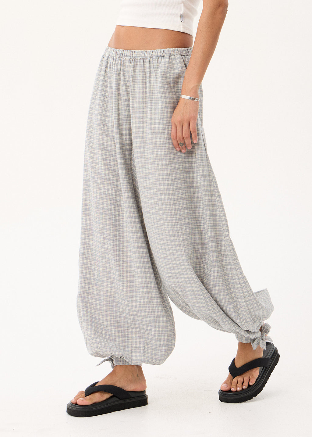 AFENDS Lyana - Balloon Pant - Silver Birch