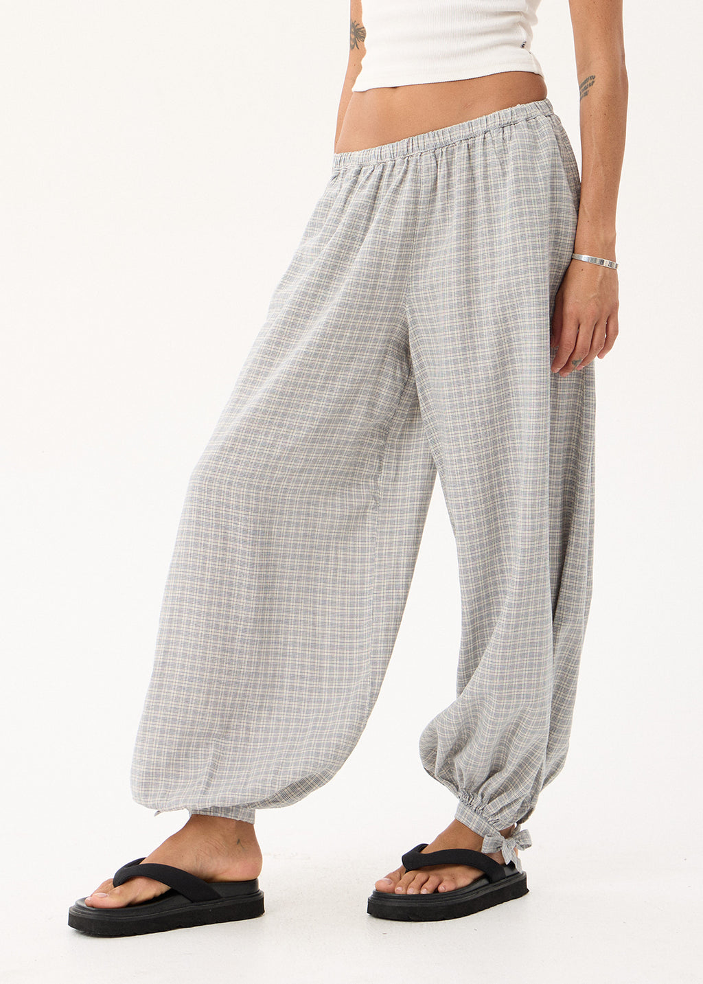 AFENDS Lyana - Balloon Pant - Silver Birch