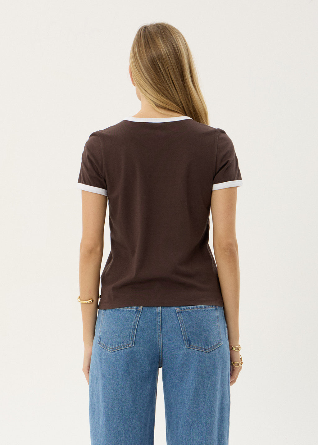 AFENDS Womens Hellbound - Raglan Tee - Coffee