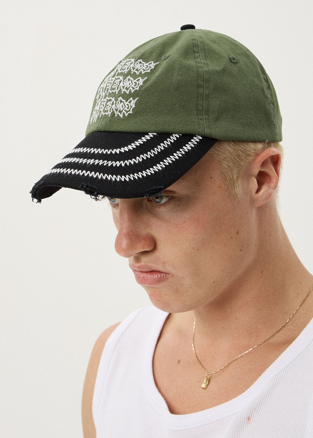 AFENDS Repetition - Six Panel Cap - Cypress