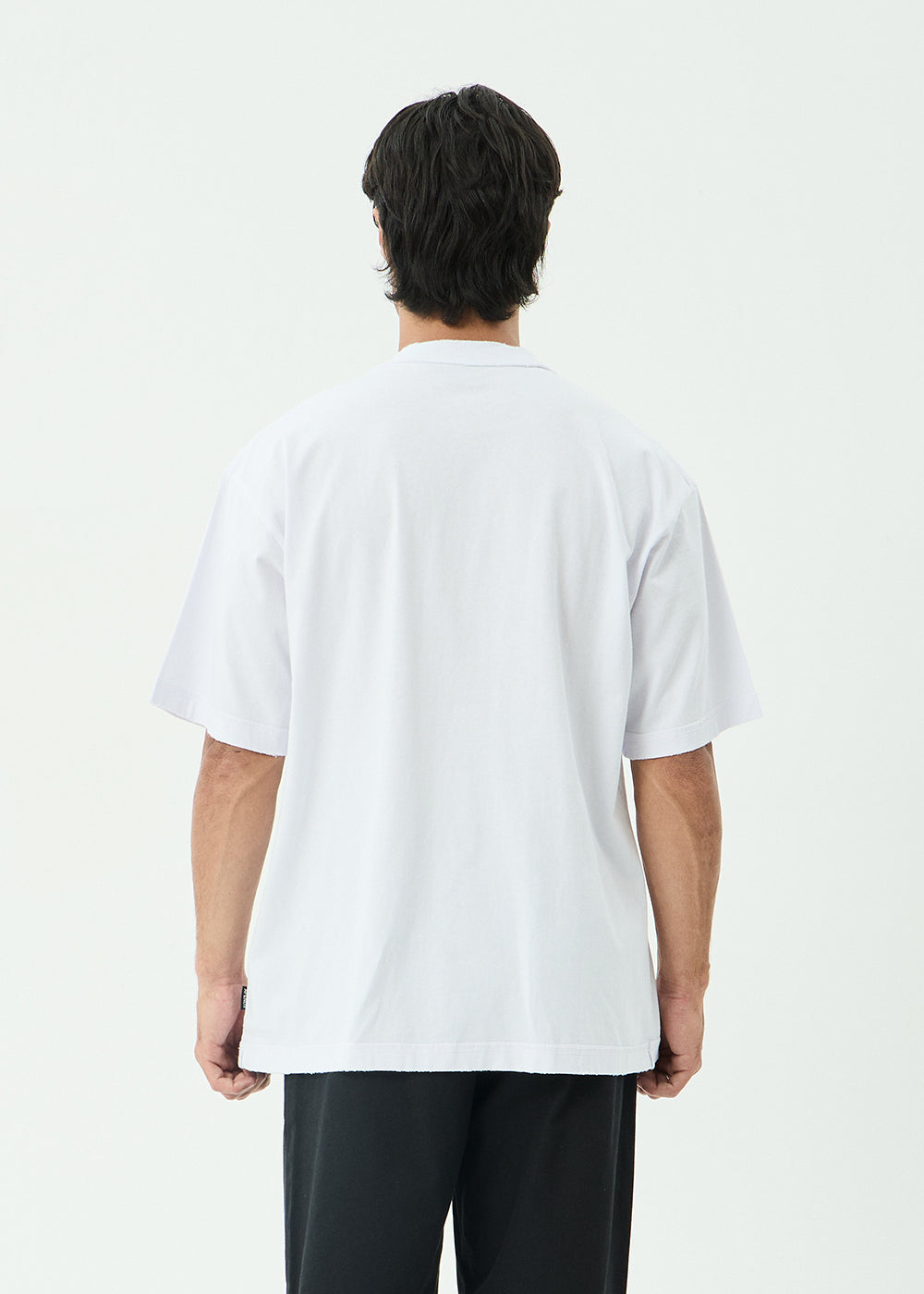 AFENDS Mens Creatures - Boxy Tee - White