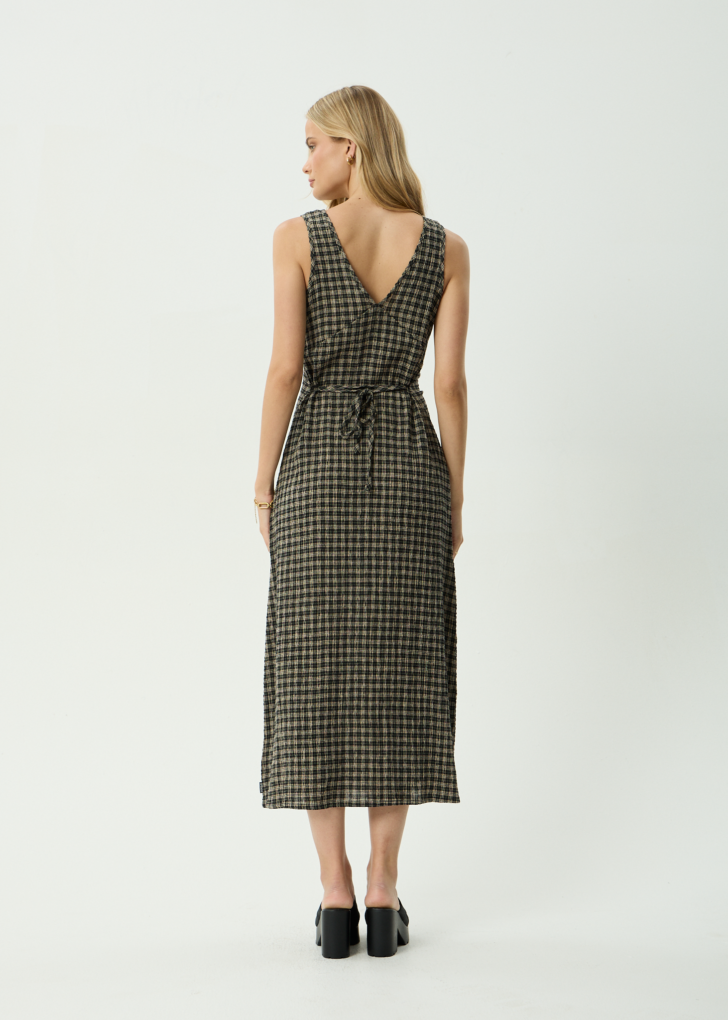 AFENDS Womens Tully - Seersucker Maxi Dress AFENDS Womens Tully - Seersucker Maxi Dress