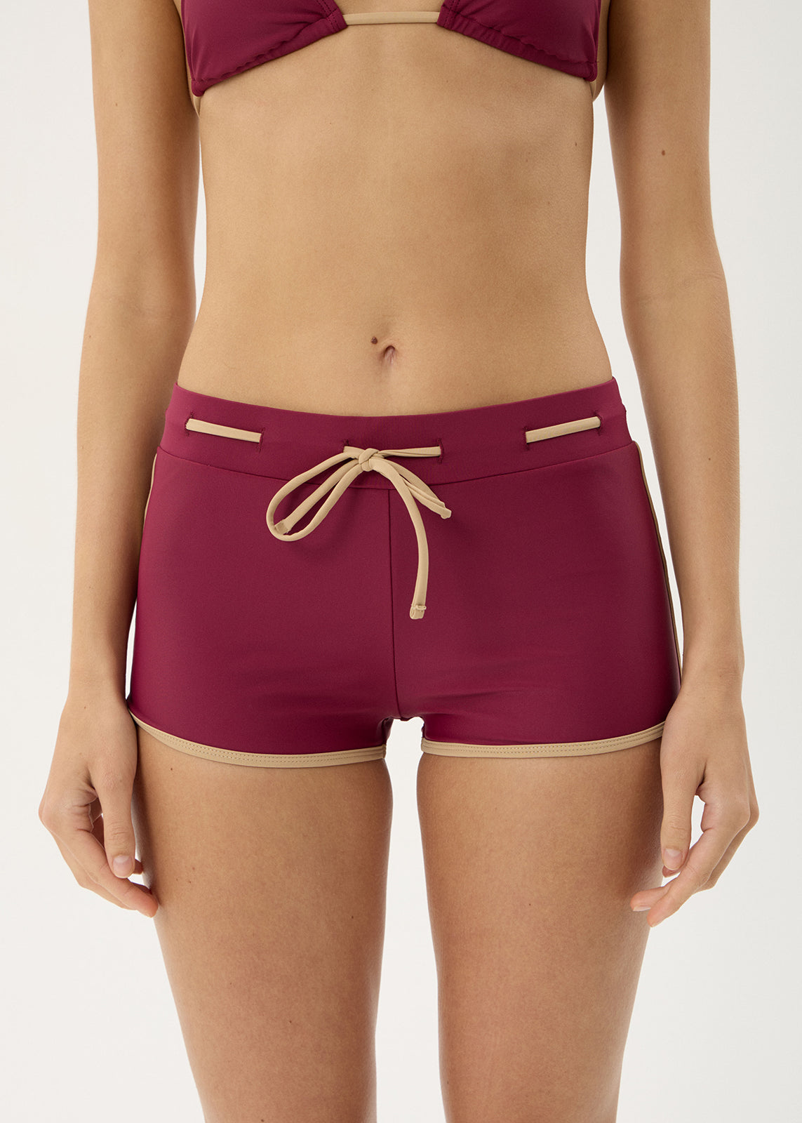 AFENDS Womens Luca - Swim Short - Port