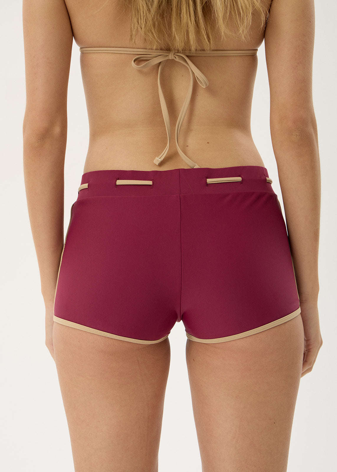 AFENDS Womens Luca - Swim Short - Port