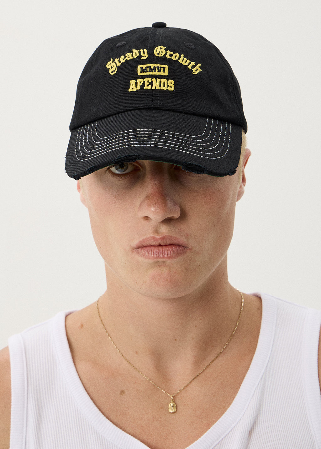AFENDS Growth - Six Panel Cap - Black