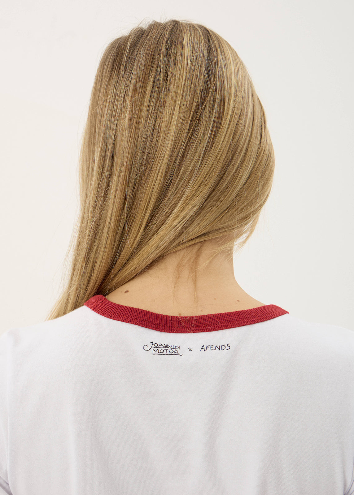 AFENDS Womens Forge - Ringer Tee - White