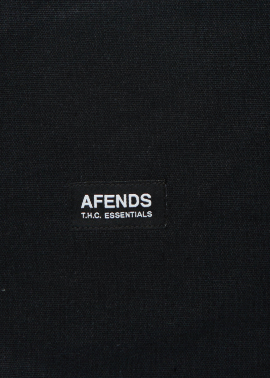 AFENDS Unisex Crucial - Tote Bag - Black 