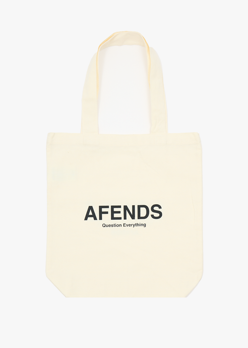 AFENDS Unisex Mission - Tote Bag - Natural