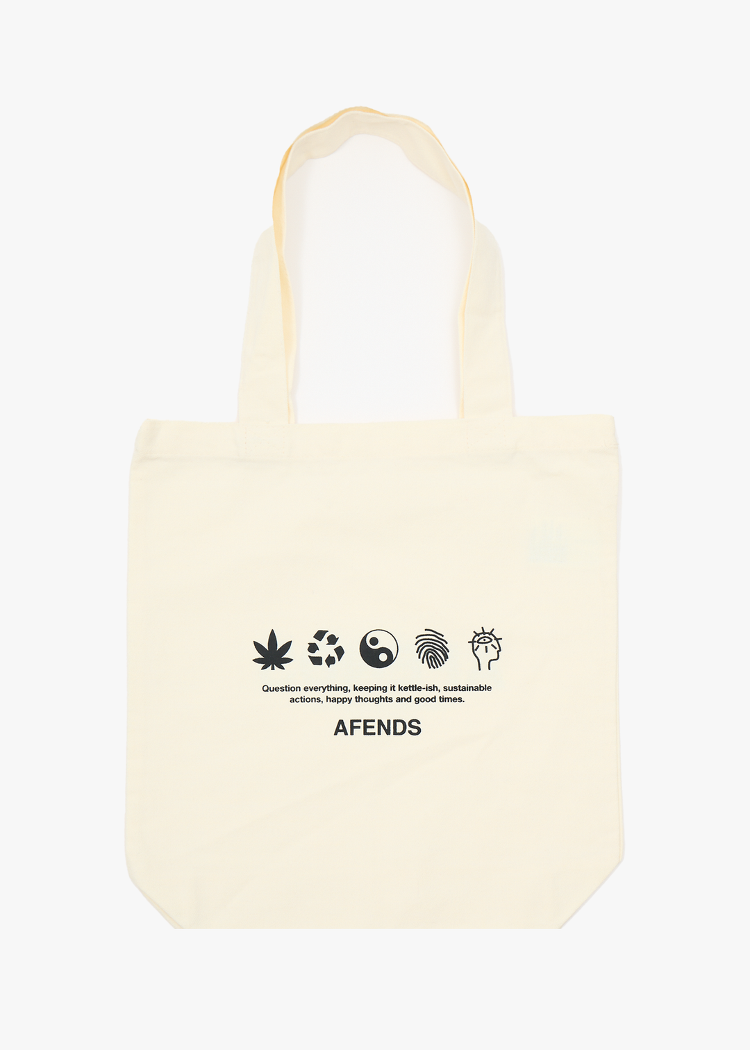 AFENDS Unisex Mission - Tote Bag - Natural