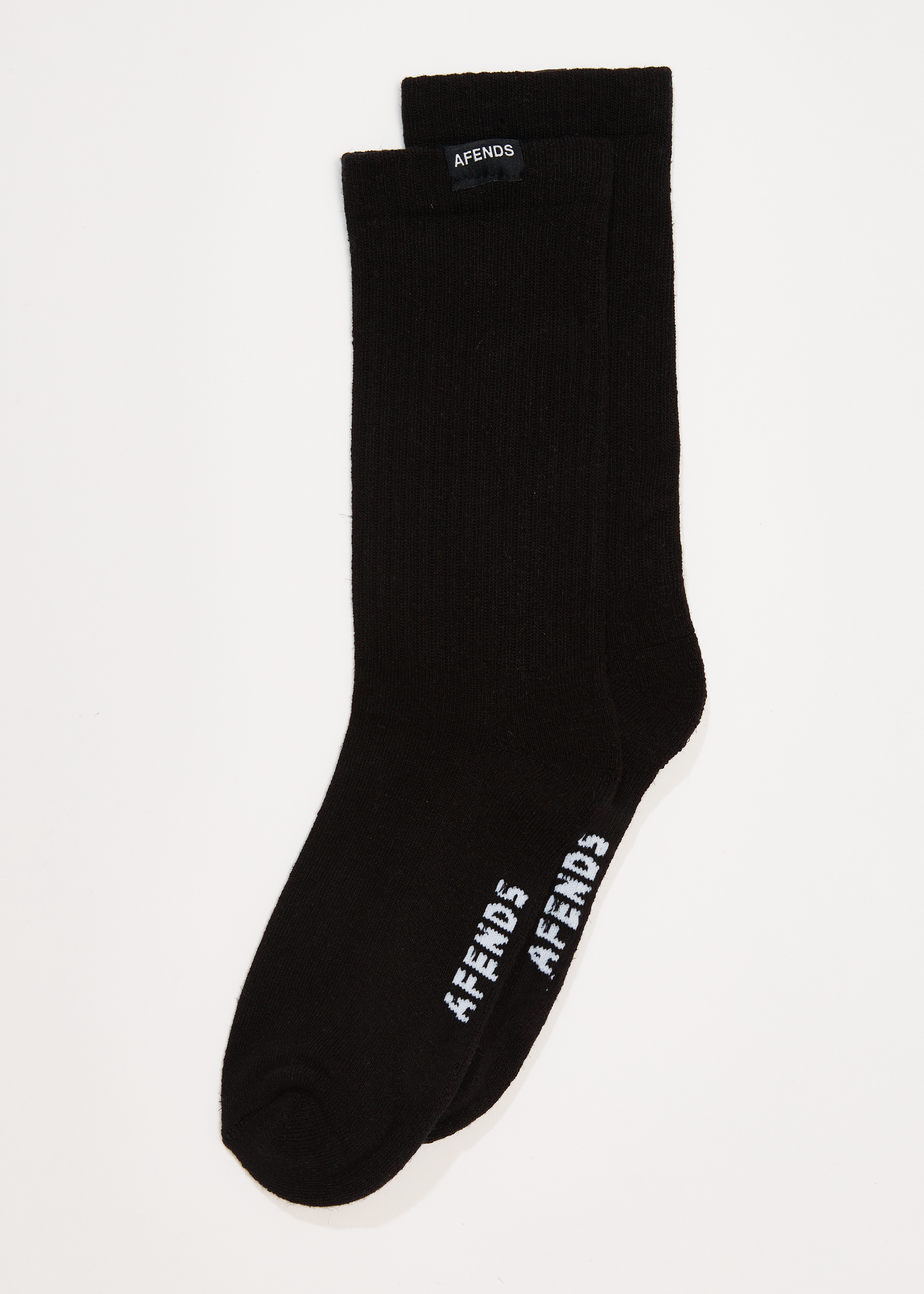 AFENDS Mens Everyday - Socks One Pack - Black