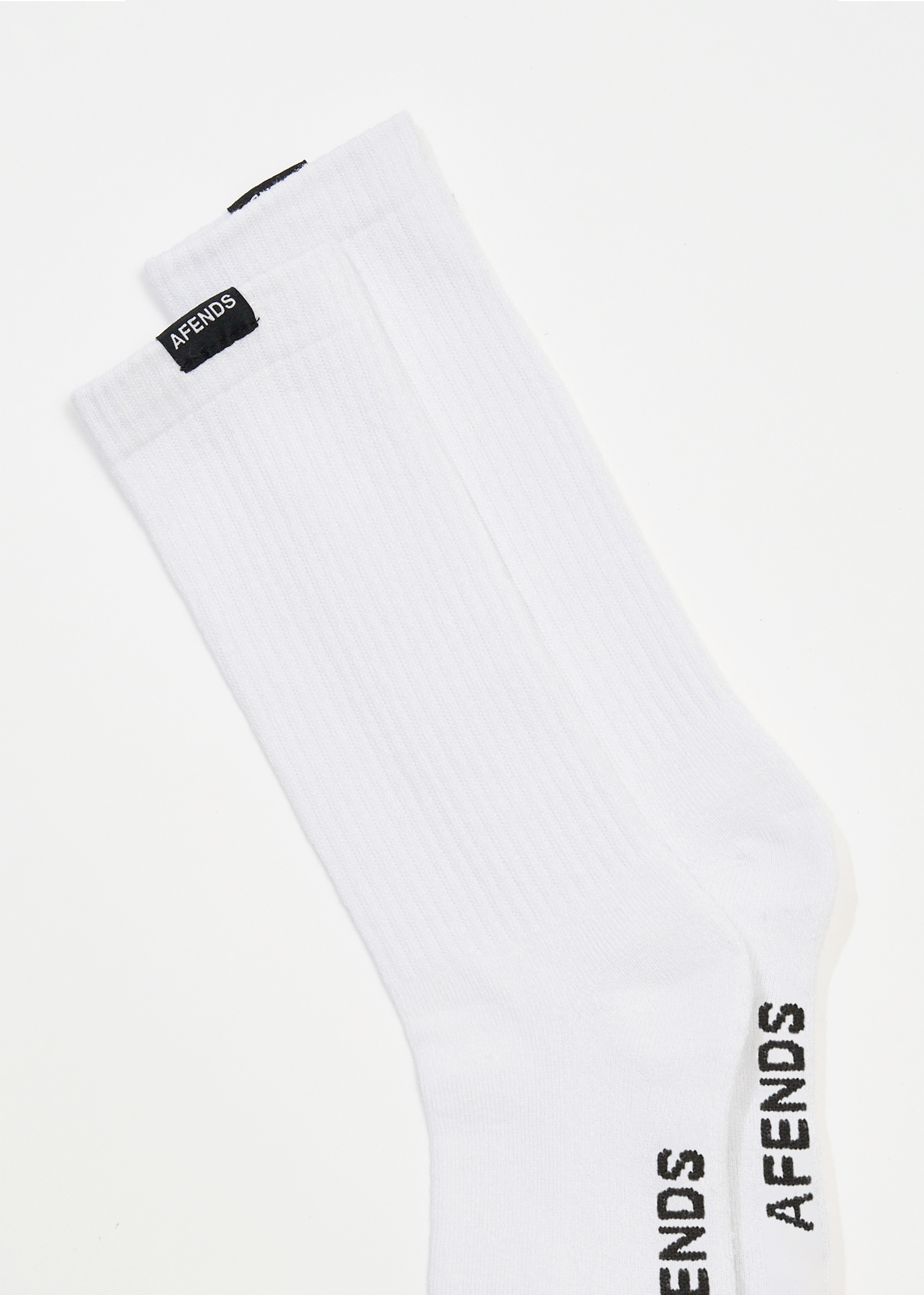 AFENDS Mens Everyday - Socks One Pack - White