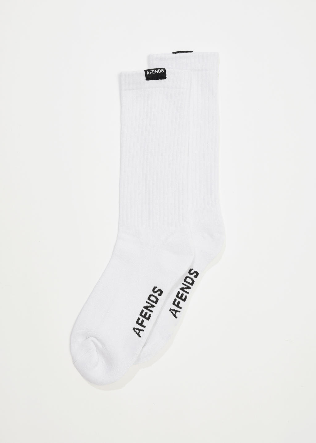 AFENDS Mens Everyday - Socks One Pack - White