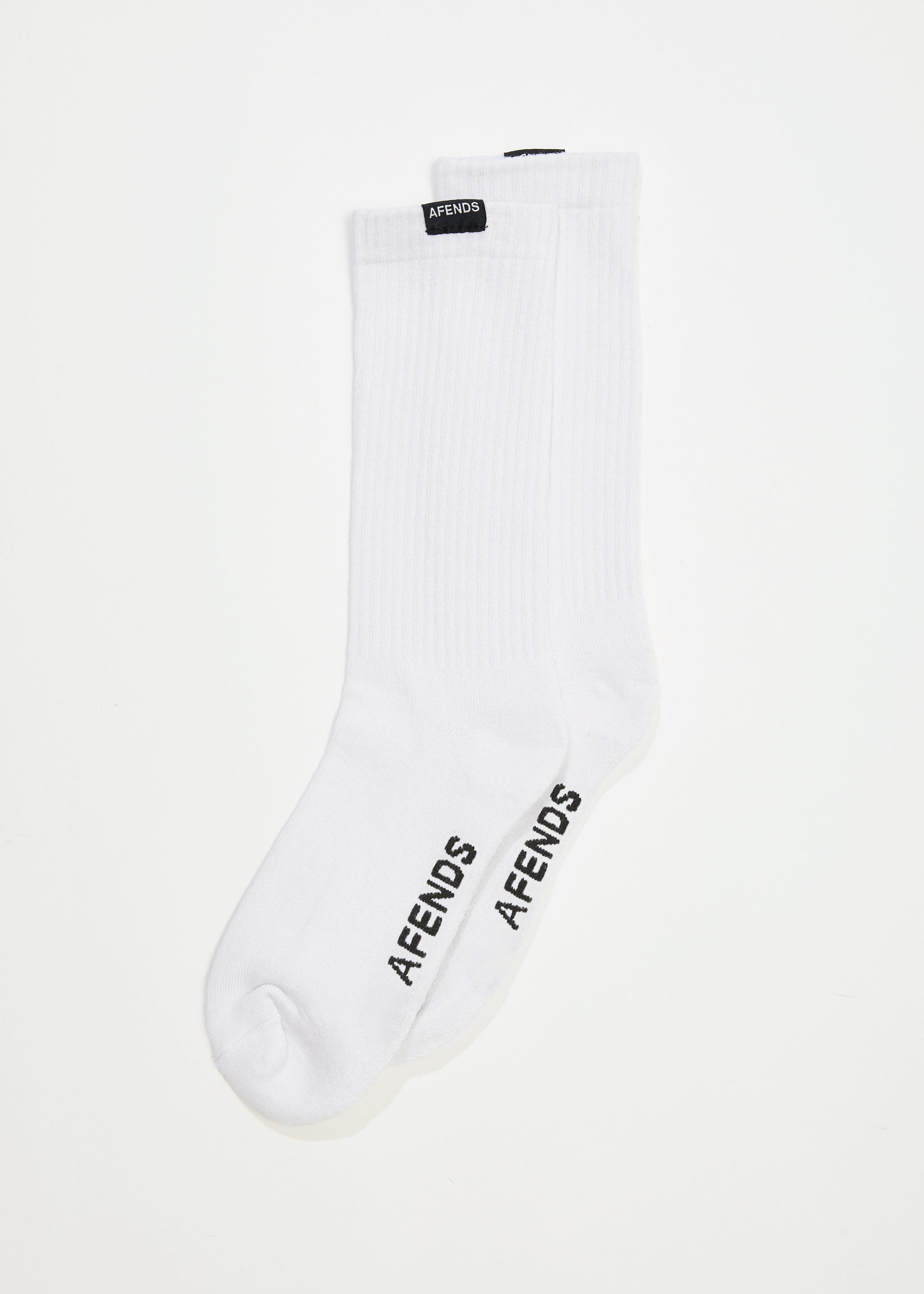 AFENDS Mens Everyday - Socks One Pack - White