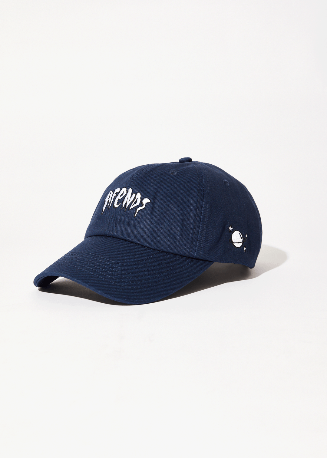 AFENDS Mens Enjoyment - Six Panel Cap - Navy 