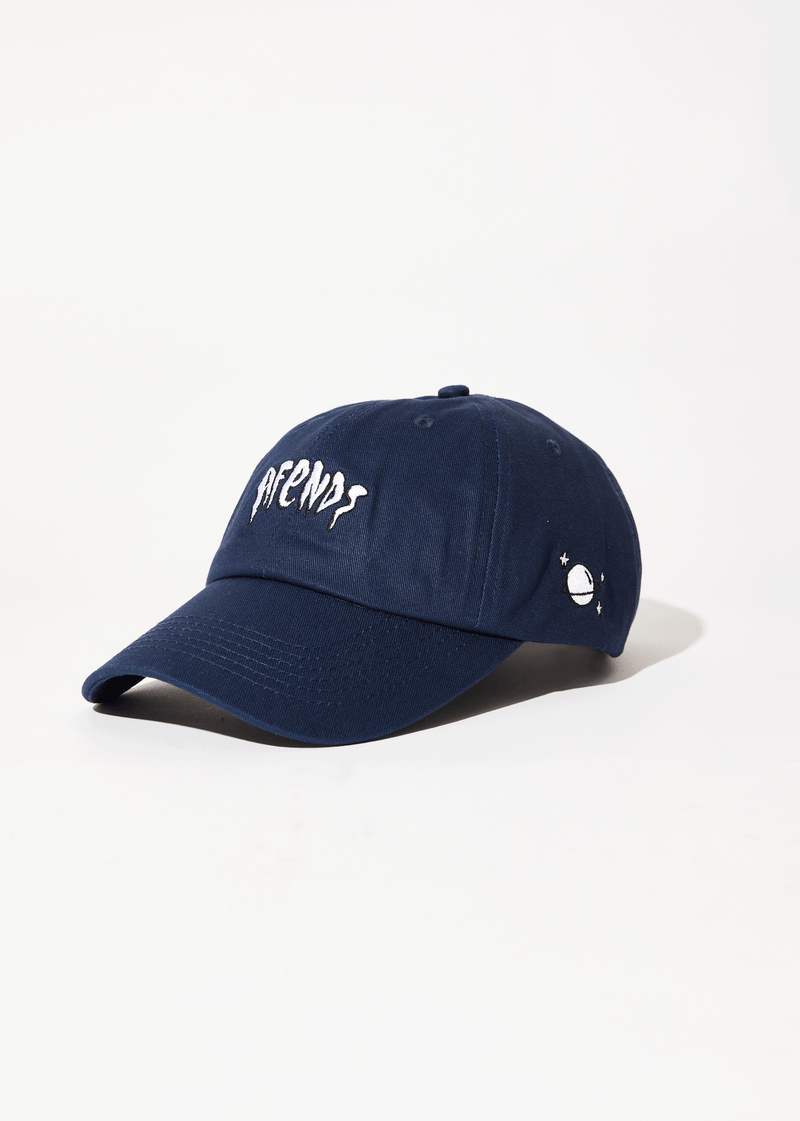 AFENDS Mens Enjoyment - Six Panel Cap - Navy