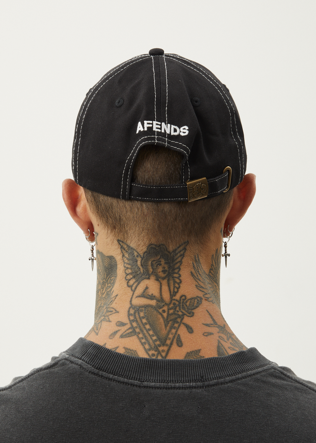 AFENDS Mens Core - Six Panel Cap - Black 